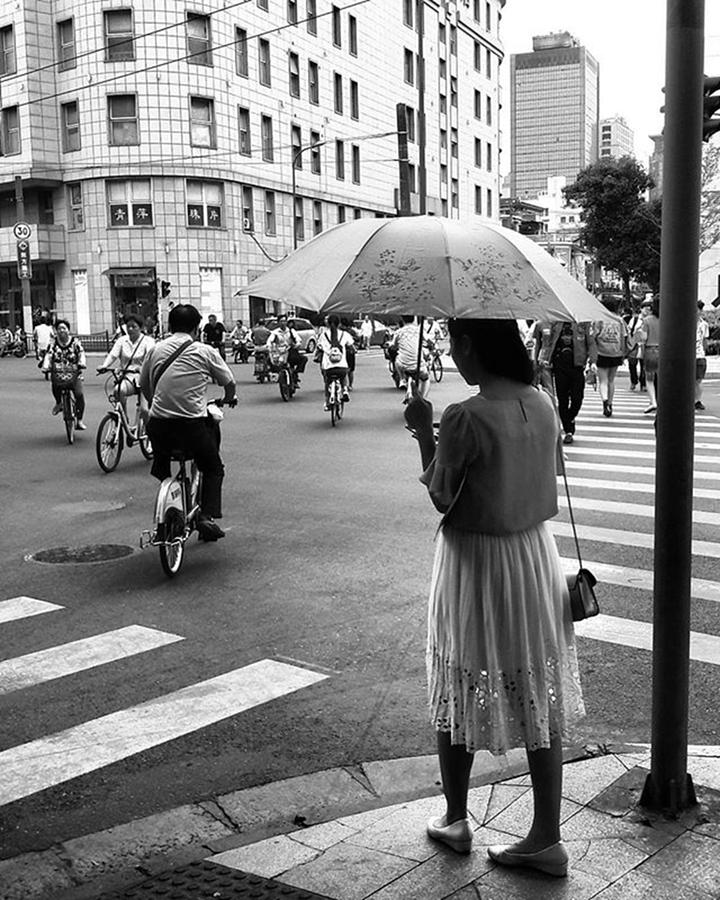 Urban Photograph - Street In Shanghai.

#blackandwhite by Federico Giusti