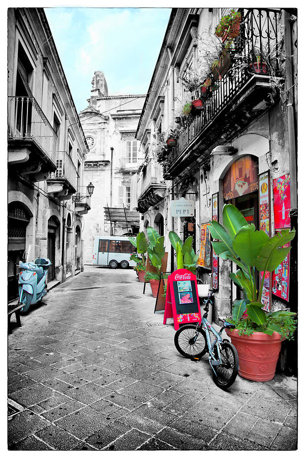 Street in Sicily Photograph by Madeline Ellis