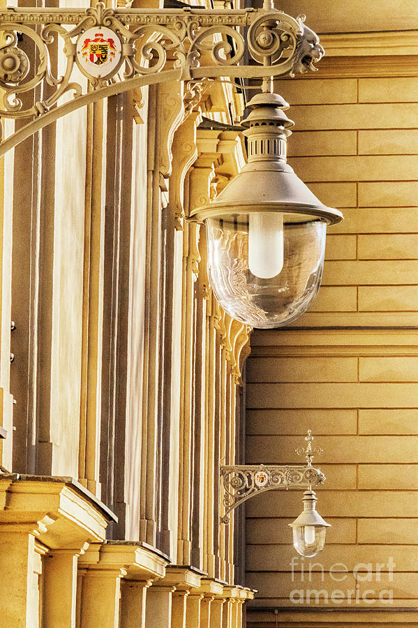 street lamps in Vienna Photograph by Ariadna De Raadt