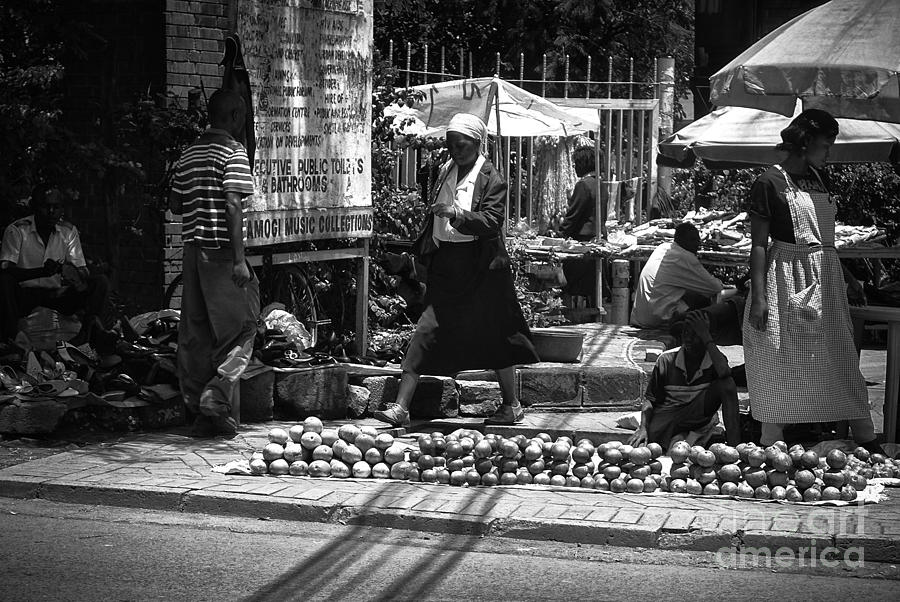 Street Life In Kenya Photograph by Charuhas Images