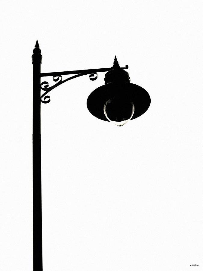 Street Light Silhouette Photograph by Martine Murphy