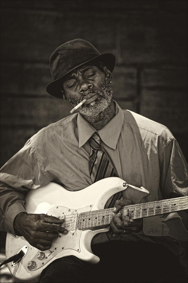 Street Musician 5th Avenue NYC Photograph by Robert Ullmann