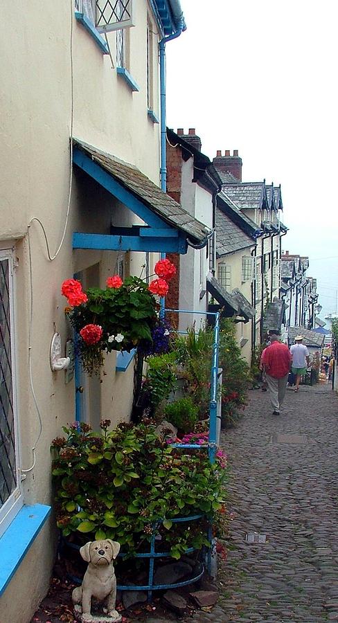 Street of English town Photograph by Mindy Newman