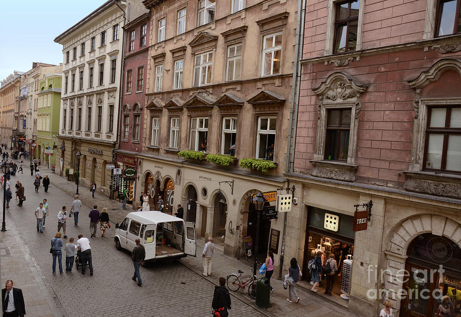 Krakow Photograph - Street of Krakow by Elaine Berger