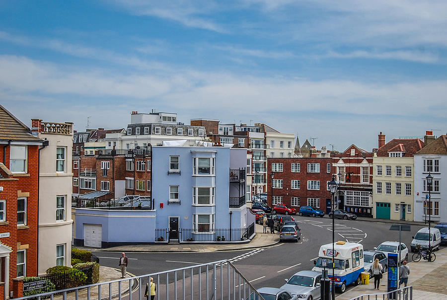 Summer Photograph - Street of old Portsmouth  by Marius  Mangevicius 