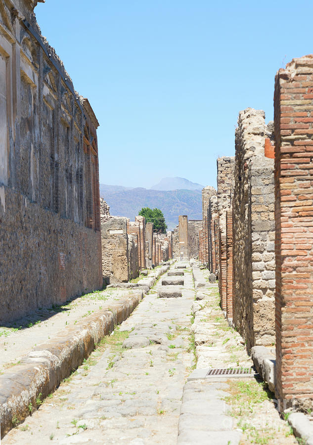 Street of Pompeii, Italy Photograph by Anastasy Yarmolovich