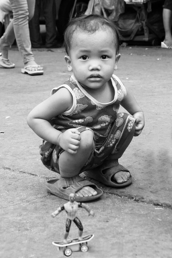 Street Play Photograph by Jez C Self