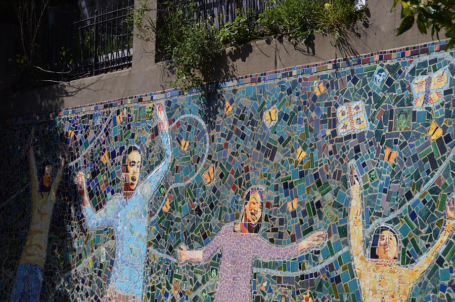 Street Side Mosaic Mural Photograph by Warren Thompson