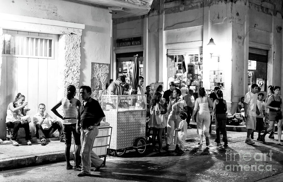 Street Vibe in Cartagena Photograph by John Rizzuto