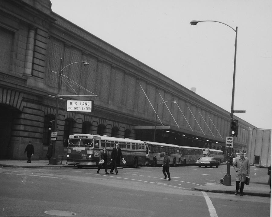  Madison Street Station - 1940 Photograph by Chicago and North Western Historical Society