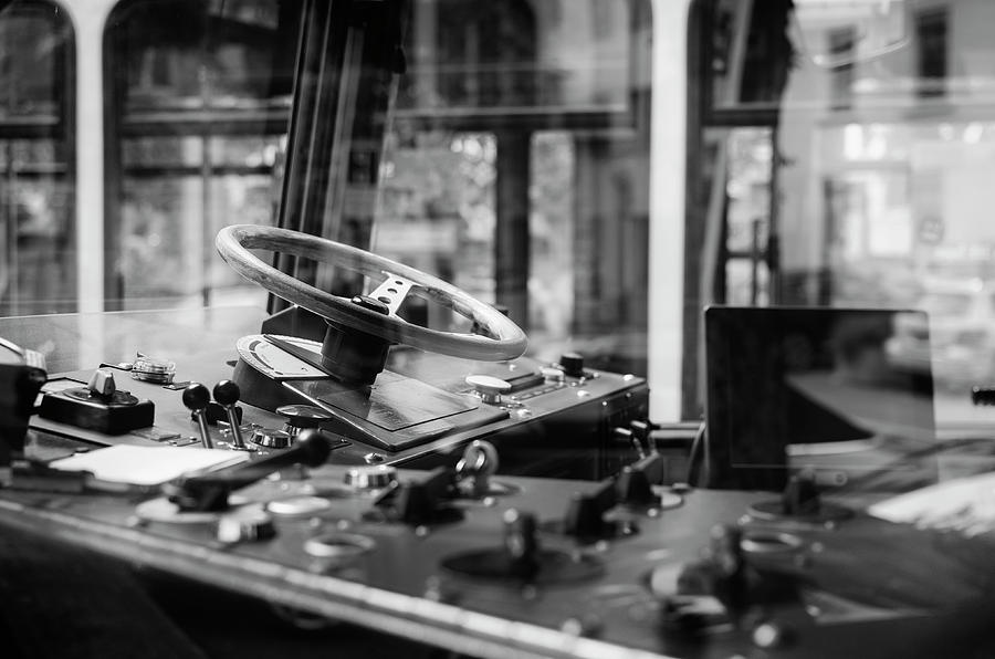 Streetcar in Zurich. Photograph by Pablo Lopez