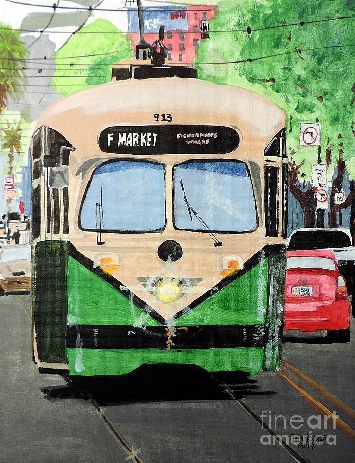 Streetcar Not Named Desire Painting by Tom Riggs