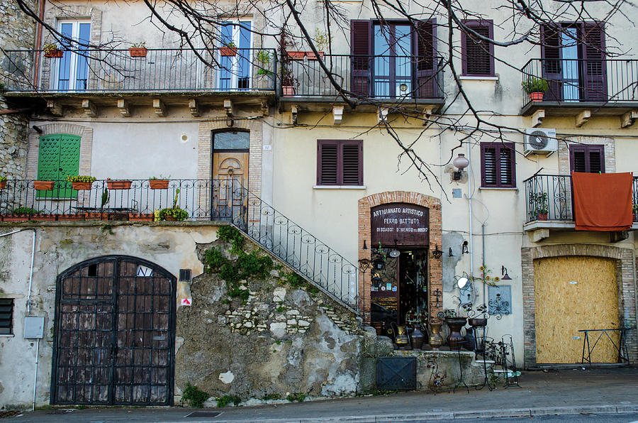 Streets of Italy - Guardiagrele Photograph by AM FineArtPrints