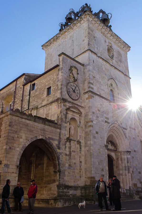 Streets of Italy - Guardiagrele Cathedral 2 Photograph by AM FineArtPrints