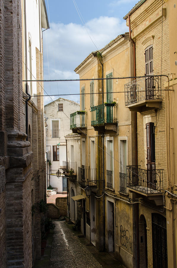 Streets of Lanciano  Photograph by AM FineArtPrints