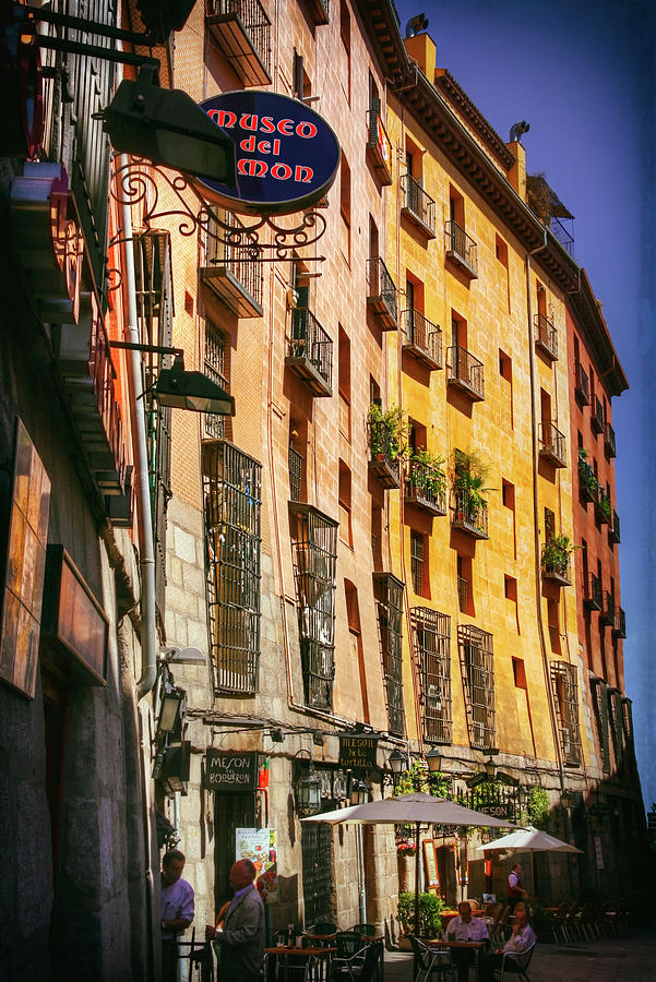 Streets of Madrid Spain Photograph by Carol Japp
