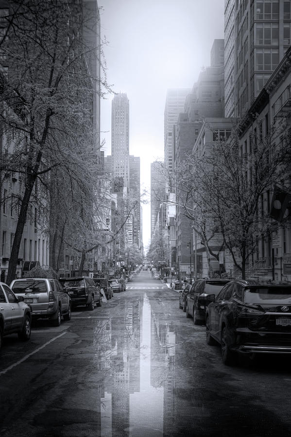 Streets of Manhattan Photograph by Mark Andrew Thomas