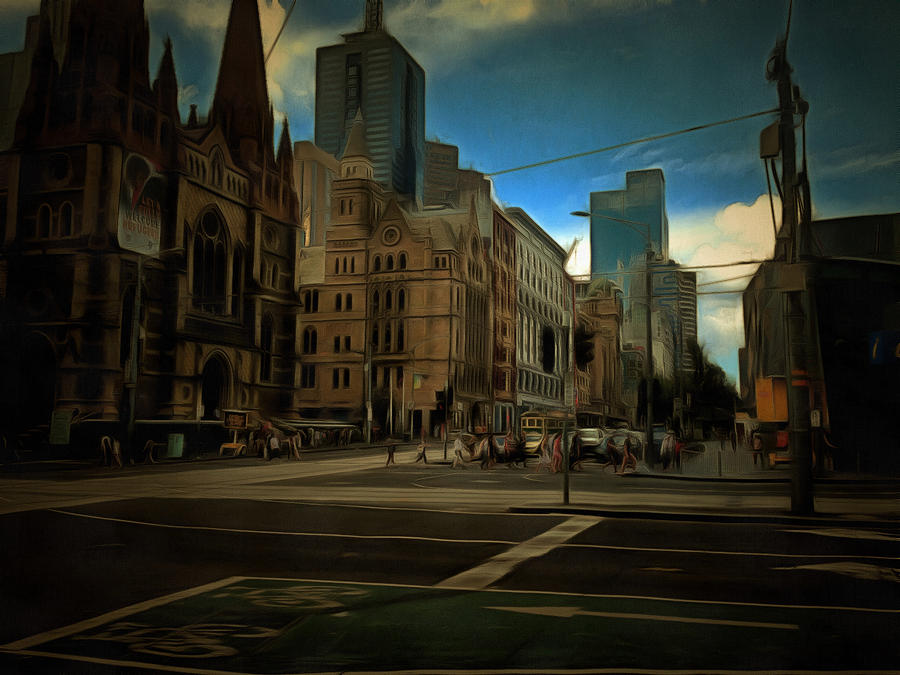 Streets of Melbourne Photograph by Ashish Agarwal
