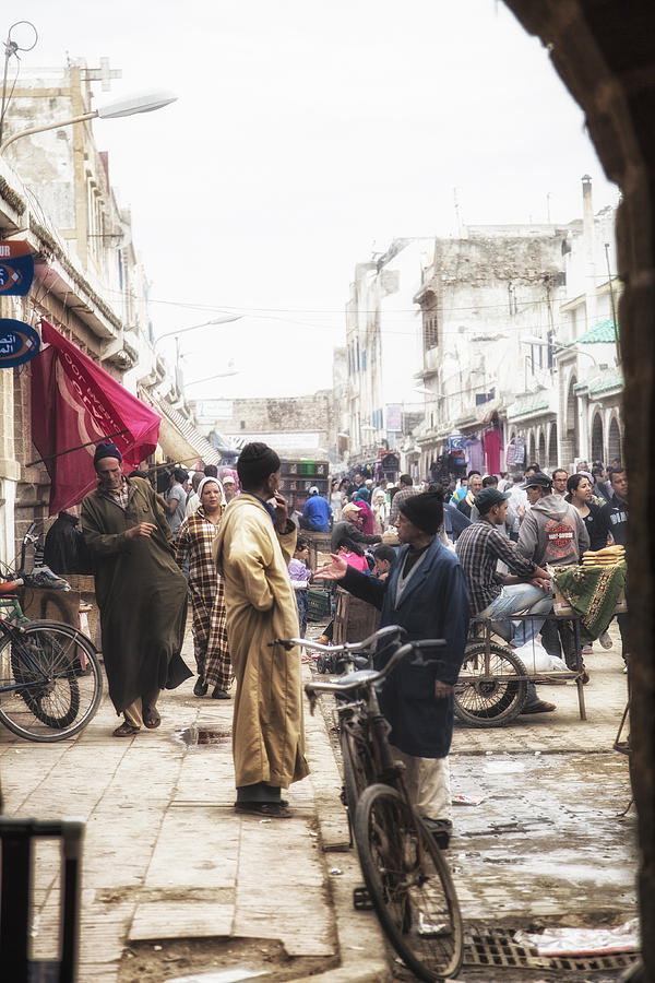 Streets of Morocco Photograph by Kathy Adams Clark