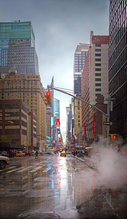 Streets of New York Photograph by Mark Andrew Thomas