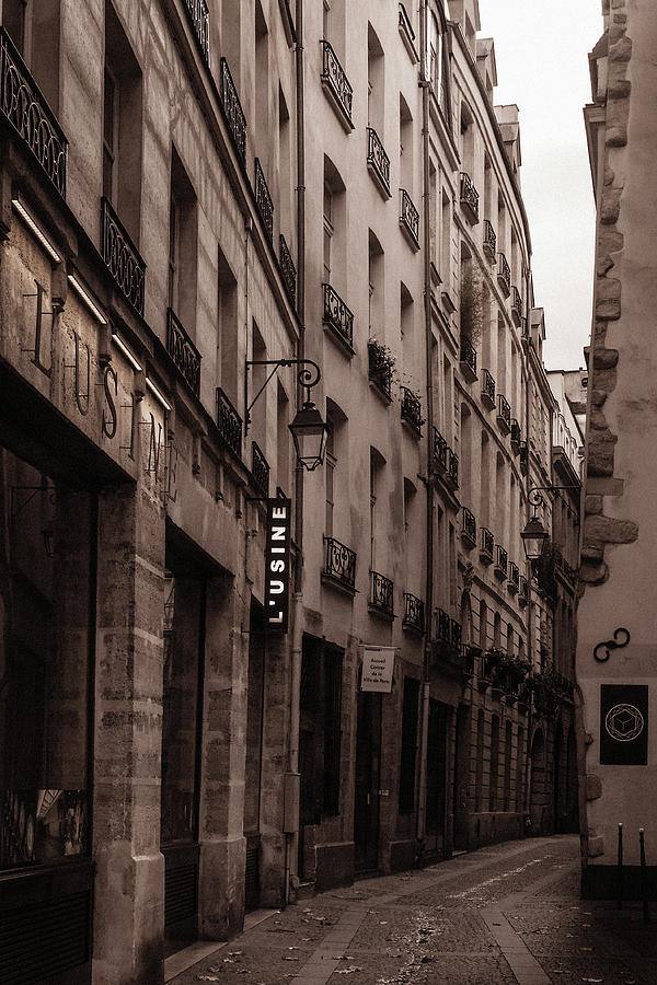 Streets Of Paris Photograph