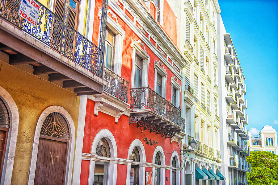 Streets of San Juan Photograph by Corey Wexler - Pixels