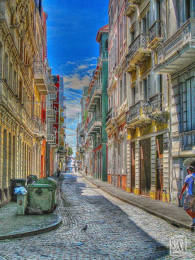 Streets of San Juan Photograph by Kenny Worland - Pixels