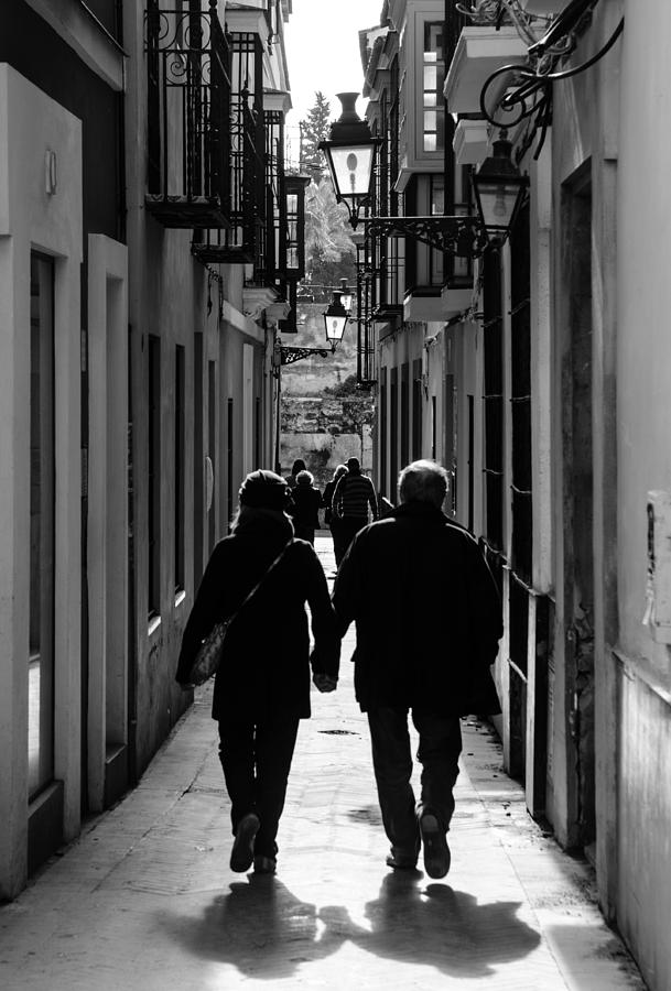 Streets of Seville - Always togheter Photograph by AM FineArtPrints