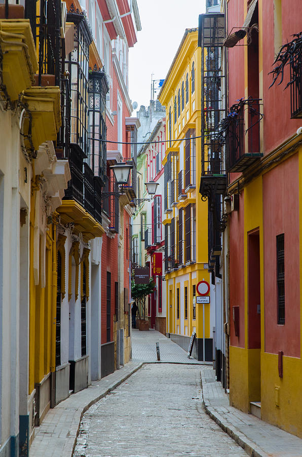 Streets of Seville - Calle Abades Photograph by AM FineArtPrints - Fine ...