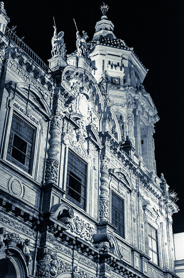 Streets of Seville - Church of St Luis 2 Photograph by AM FineArtPrints