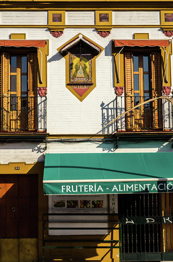Streets of Seville - Colors Photograph by AM FineArtPrints