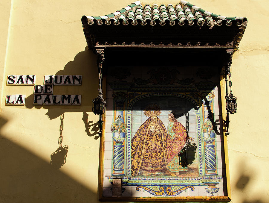 Streets of Seville - San Juan De La Palma Photograph by AM FineArtPrints