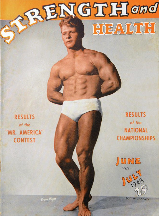 Vintage Photograph - Strength and Health June 48 by David Lee Thompson