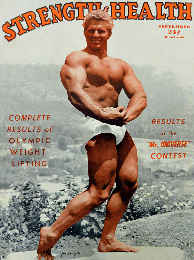 Man Photograph - Strength and Health Mag Sept 1948 #2 by David Lee Thompson