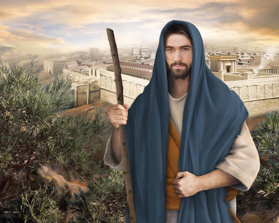 Jesus Christ Painting - Strength of Israel by Brent Borup
