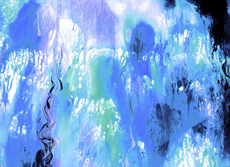 Strength Original Acrylic Painting Painting by Rula Bashi Fine Art