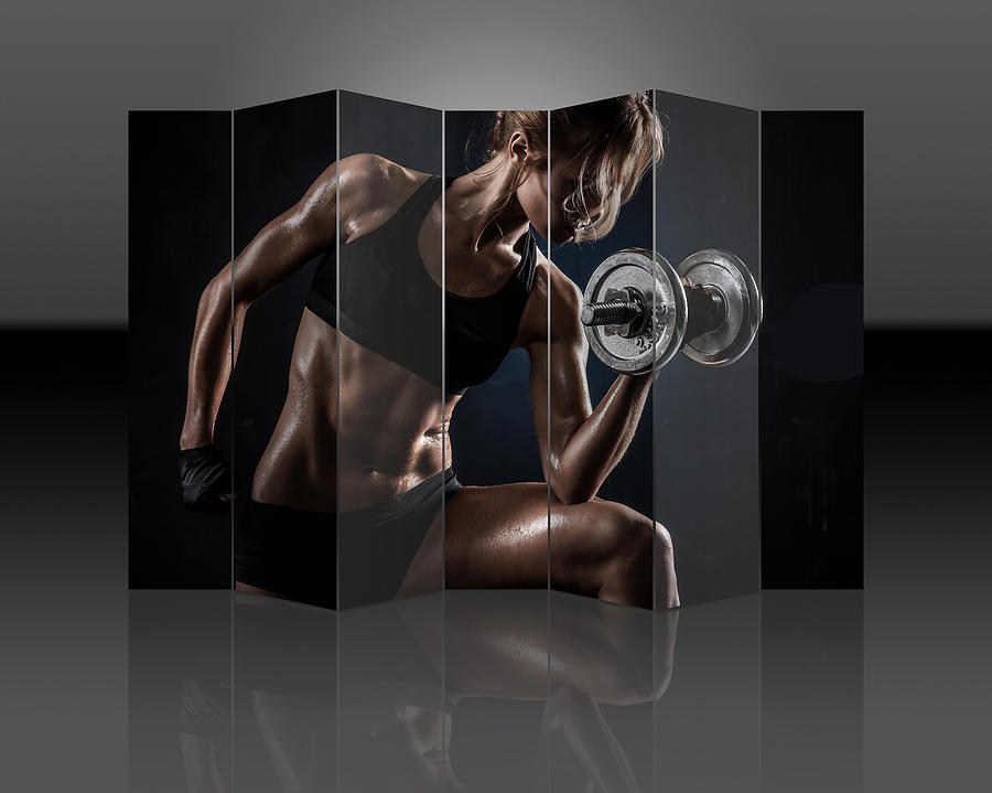 Strength Training Motivation Mixed Media by Marvin Blaine