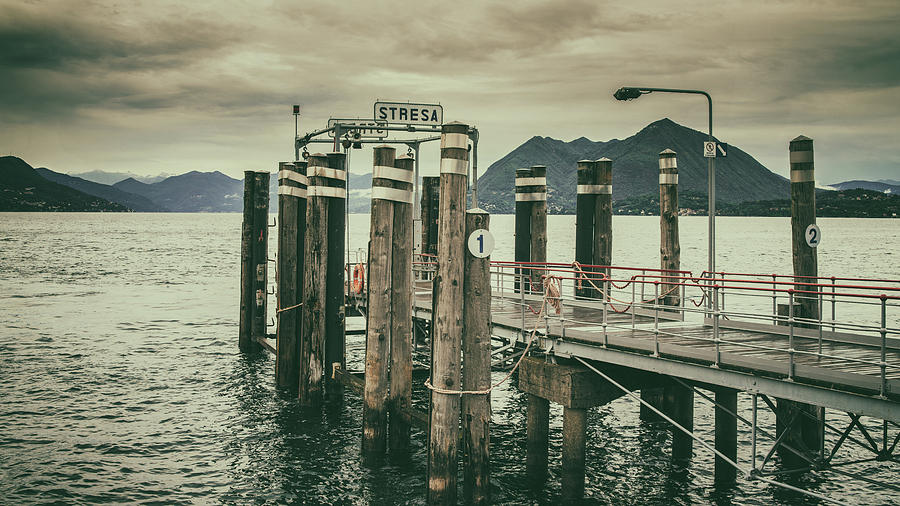 Stresa Dock Photograph by James Billings