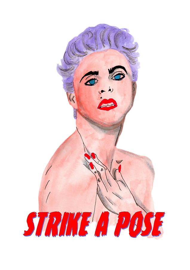 Strike a pose - Madonna - T-Shirt | TeePublic