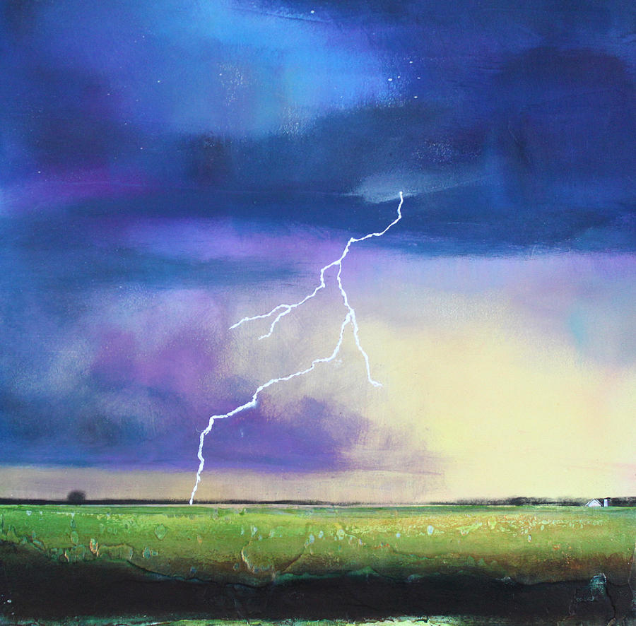 Farm Painting - Strike From the Heavens by Toni Grote