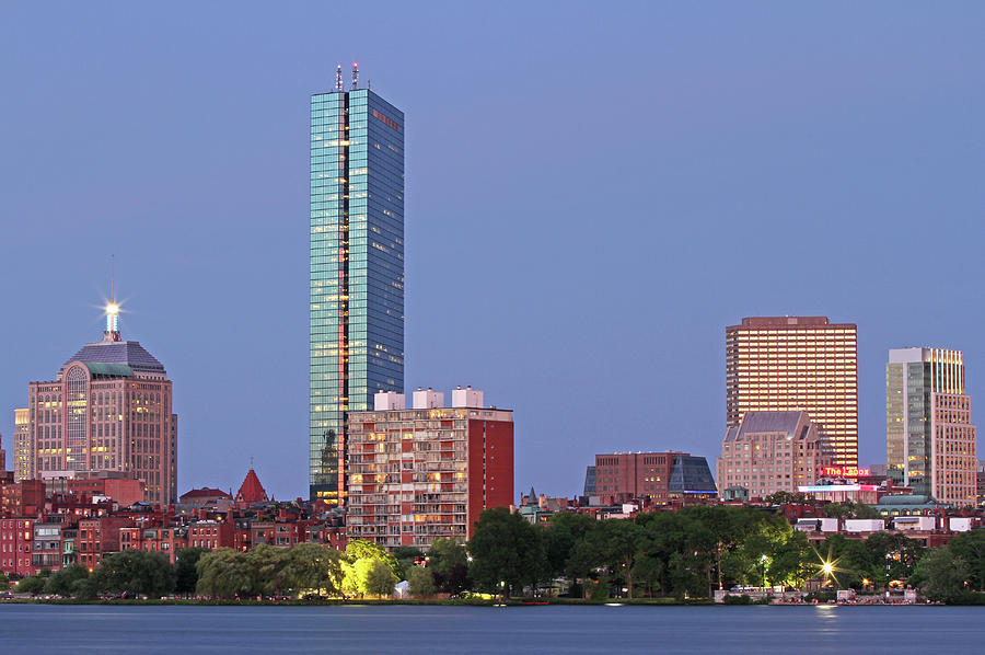 Striking Architecture of the Boston Back Bay Photograph by Juergen Roth