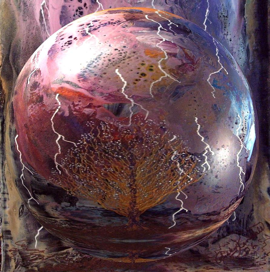 Tree Painting - Striking Reflections by Ricky Kendall