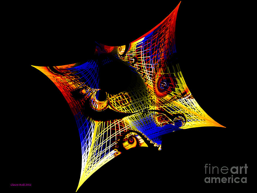 Fantasy Digital Art - String Theory by Claire Bull