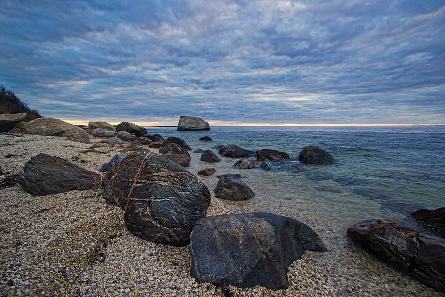 Striped Rock Photograph by Robert Seifert
