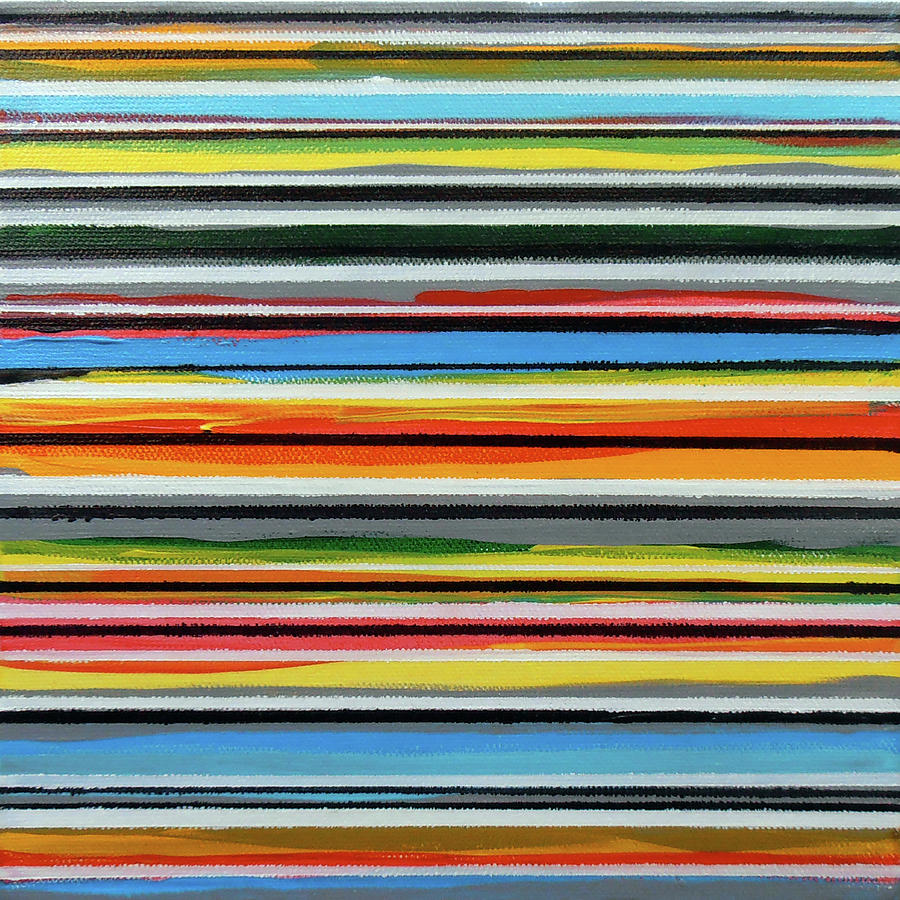 Stripes A Painting by Stan  Magnan