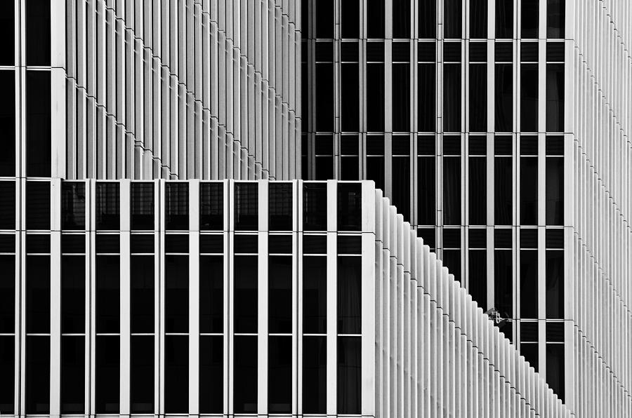 Stripes And Windows Photograph by Greetje Van Son