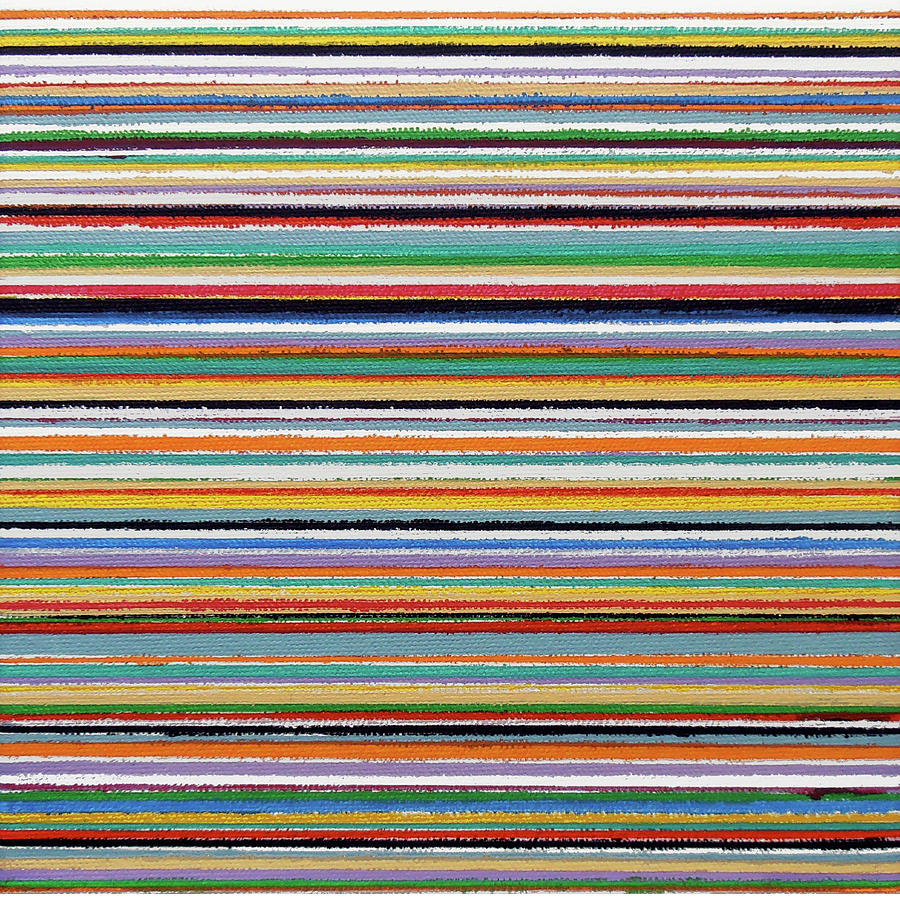 Stripes B Painting by Stan  Magnan