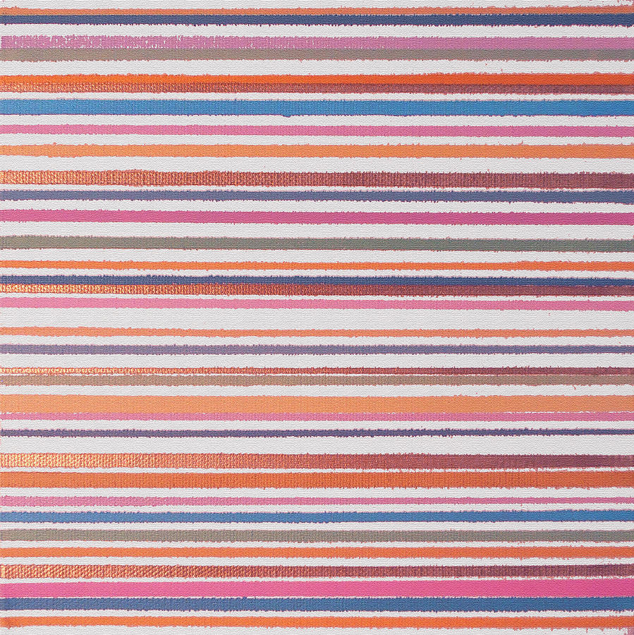 Stripes E Painting by Stan  Magnan