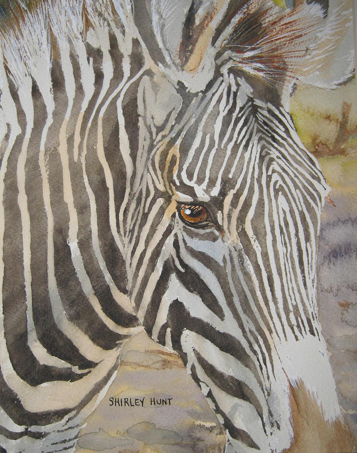 Stripes Painting by Shirley Braithwaite Hunt
