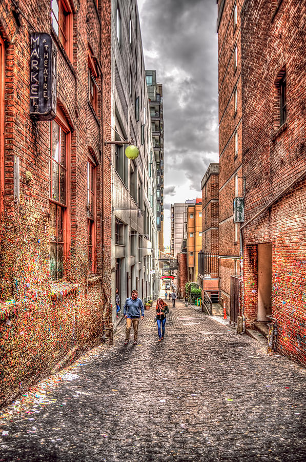 Post Alley Stroll #2 Photograph by Spencer McDonald